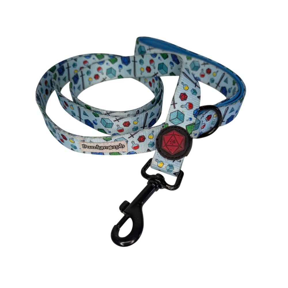 Paw Lymorphs Dog Accessories, Colorful 60 inch Dog Leash